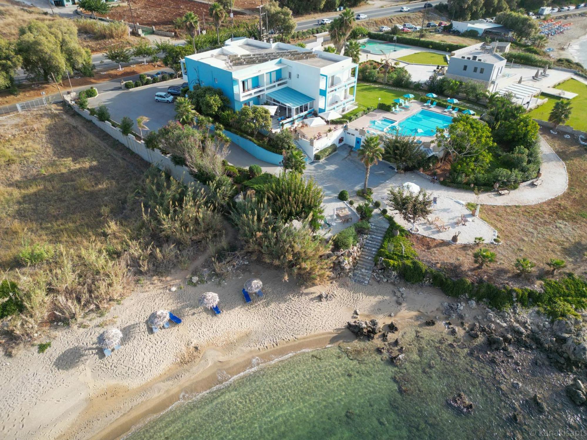 Kanakis Blue Beach Apartments Petres (Rethymno) Exterior foto