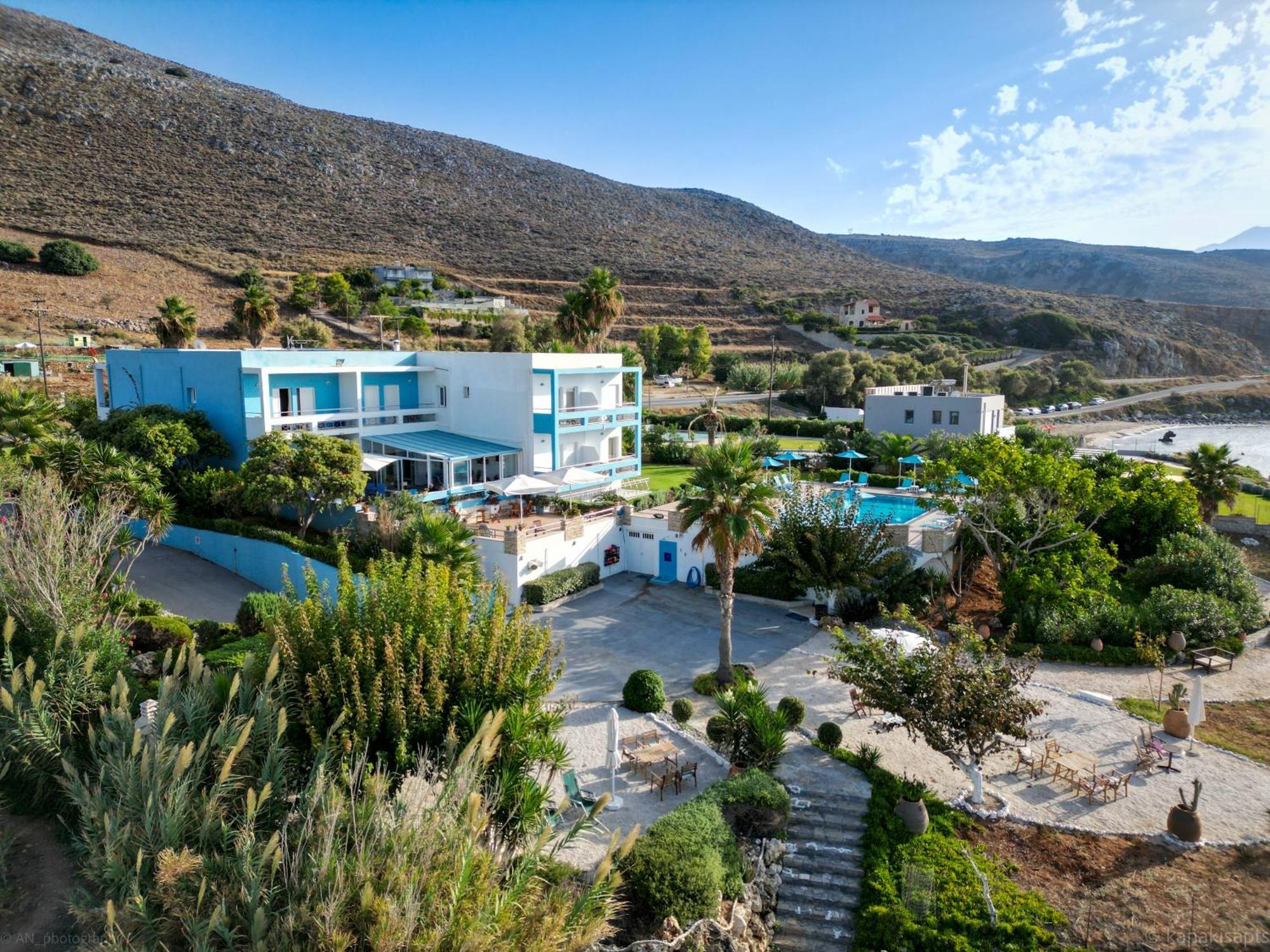 Kanakis Blue Beach Apartments Petres (Rethymno) Exterior foto