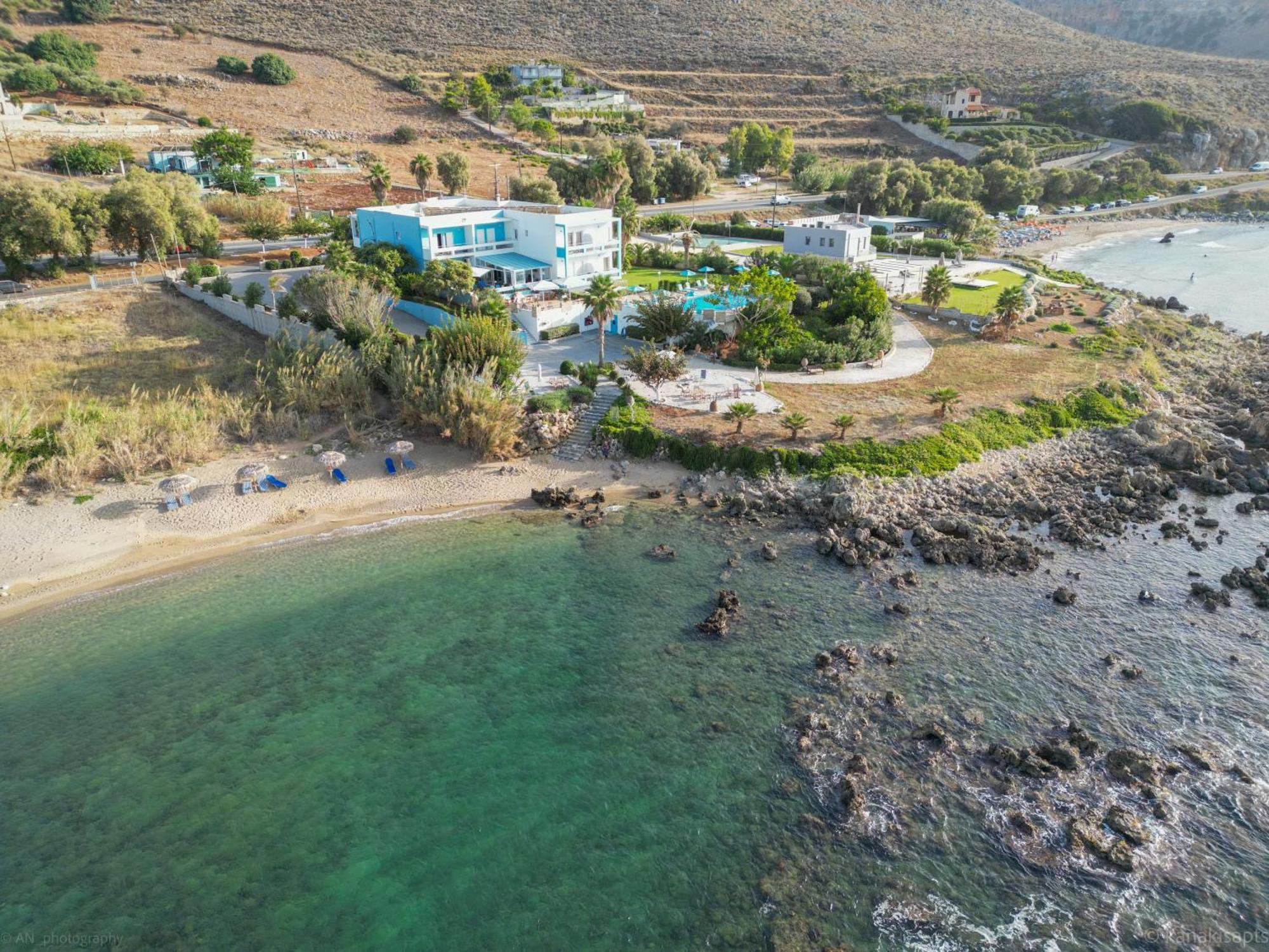 Kanakis Blue Beach Apartments Petres (Rethymno) Exterior foto
